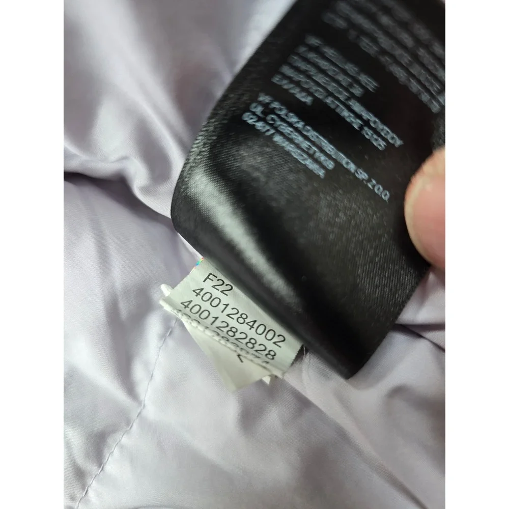 The North‎ Face Down Parka Kids Girls 3T Lavender Nylon Down Hooded Jacket